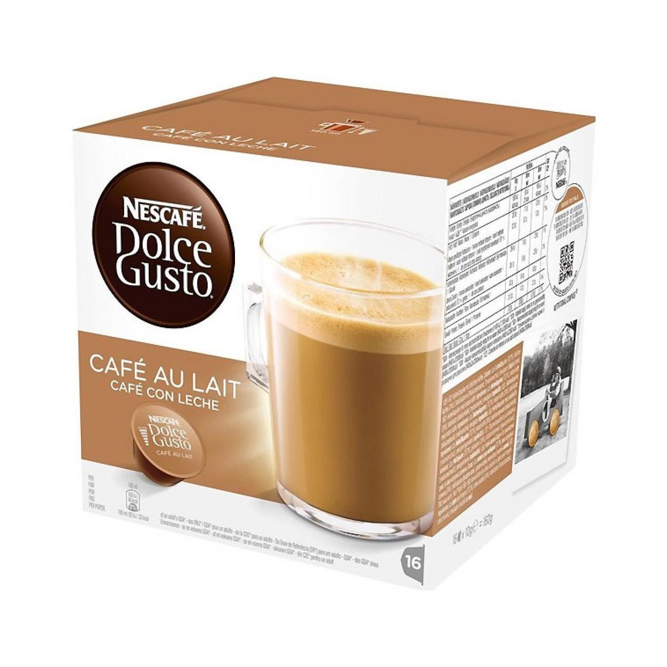 BEBIDA DOLCE GUSTO CAFÉ CON LECHE