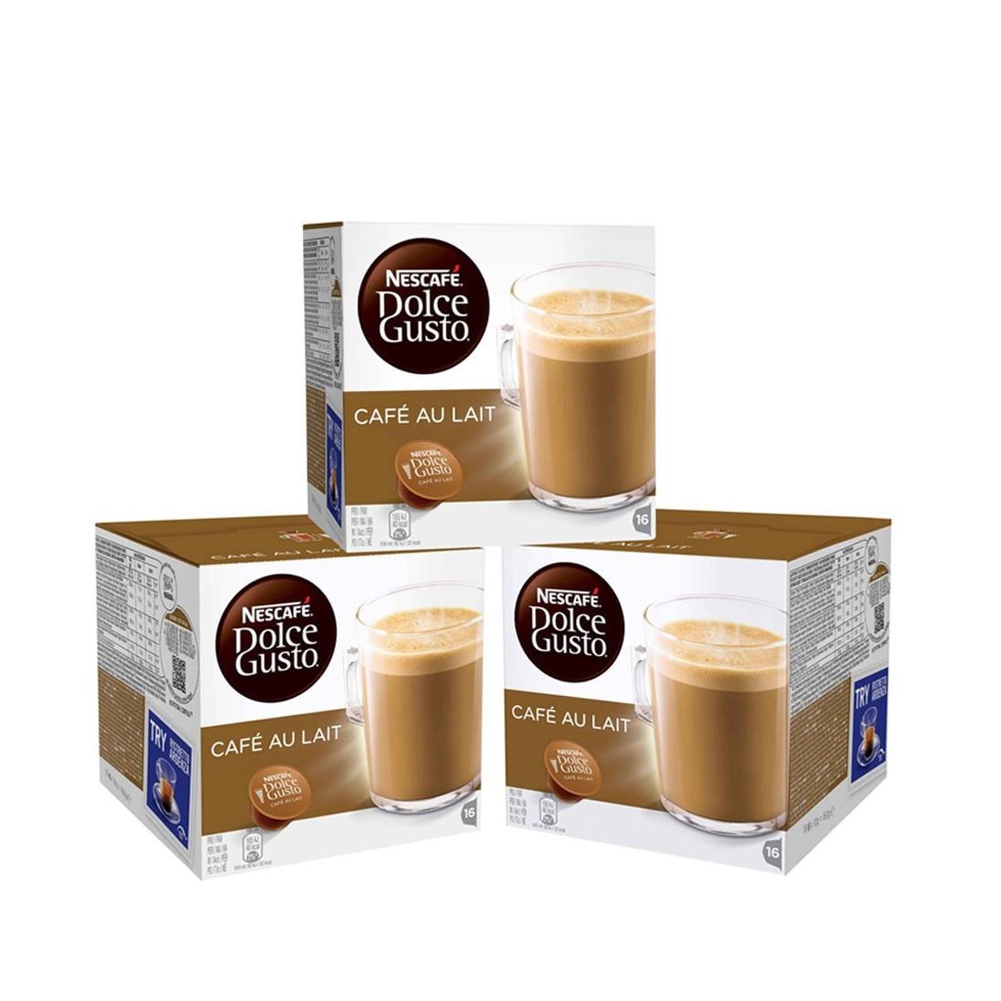TRIPACK BEBIDA DOLCE GUSTO CAFÉ CON LECH