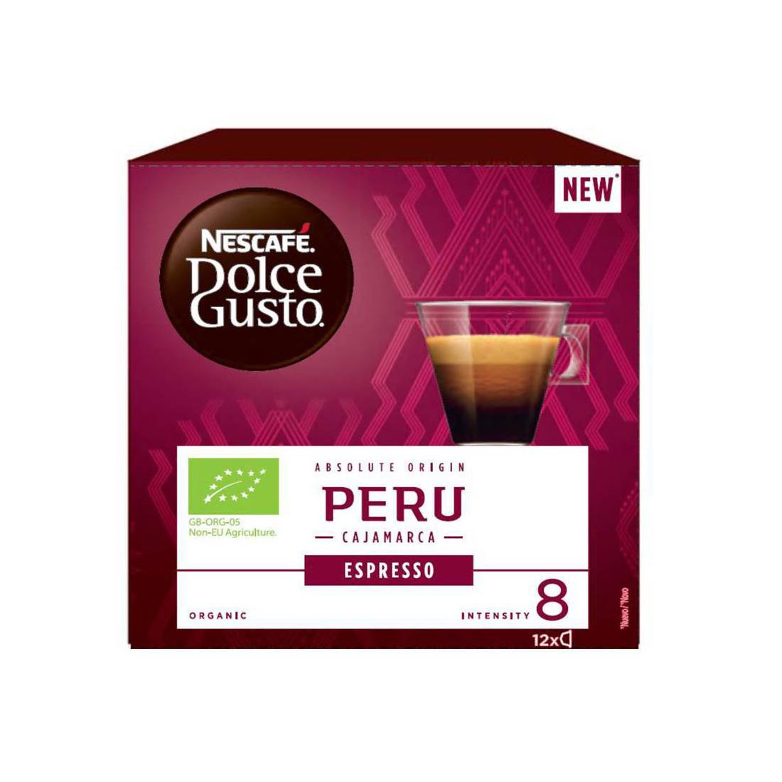 CAFÉ DOLCE GUSTO CAFÉ ORGÁNICO Y ORIG. P