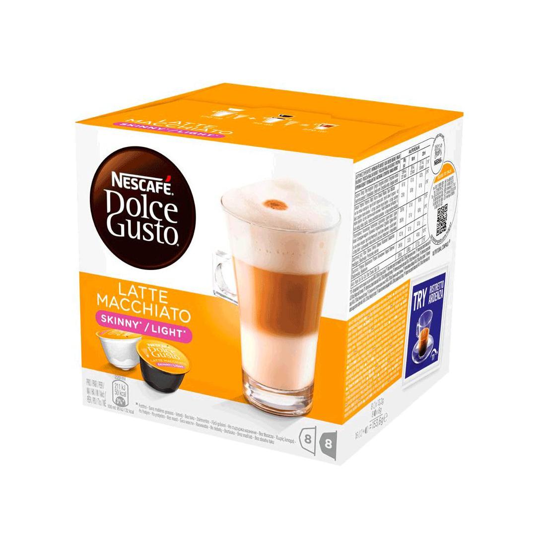 BEBIDA DOLCE GUSTO LATTE MACCHIATTO LIGH