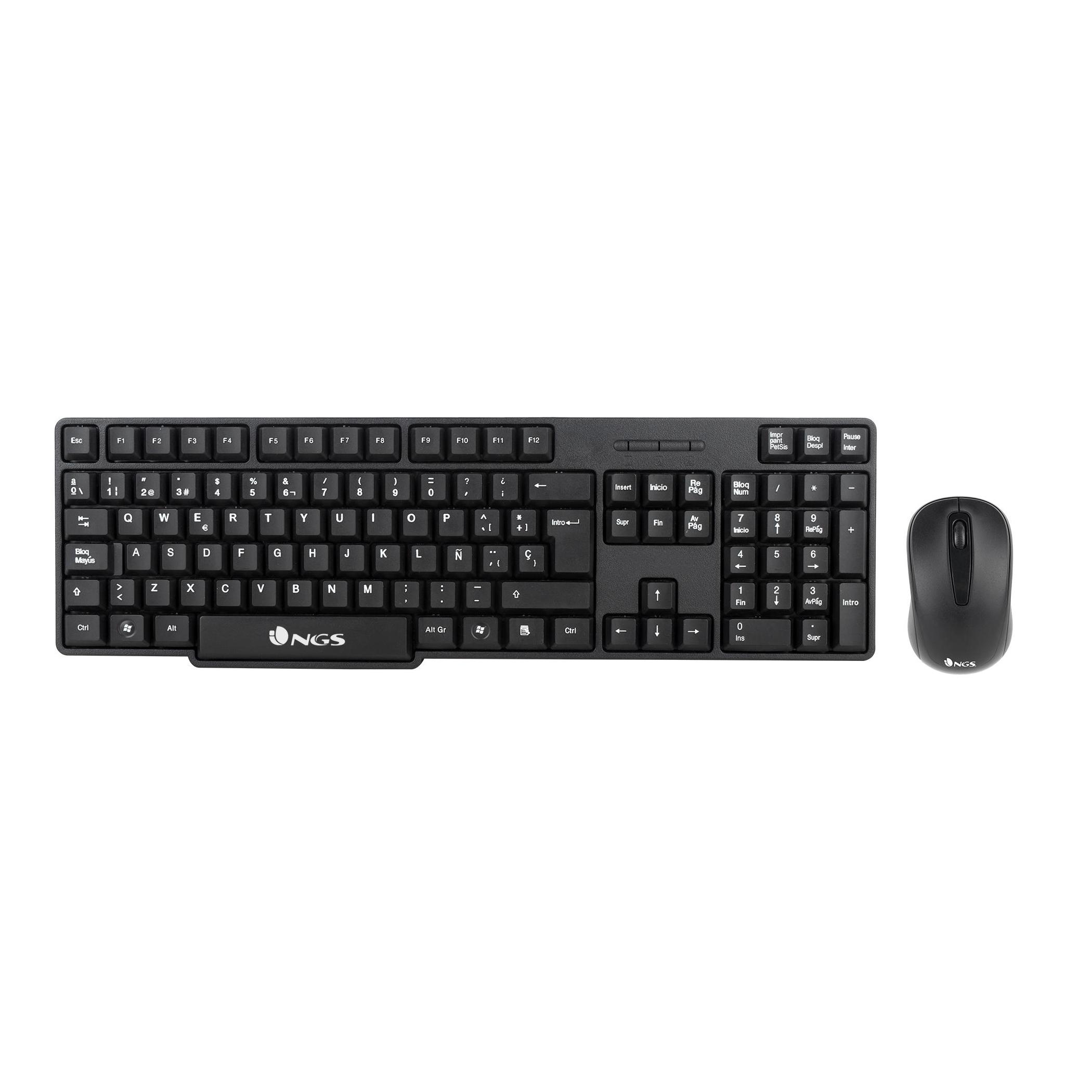 TECLADO+RATON NGS EUPHORIAKIT INALAMBRIC