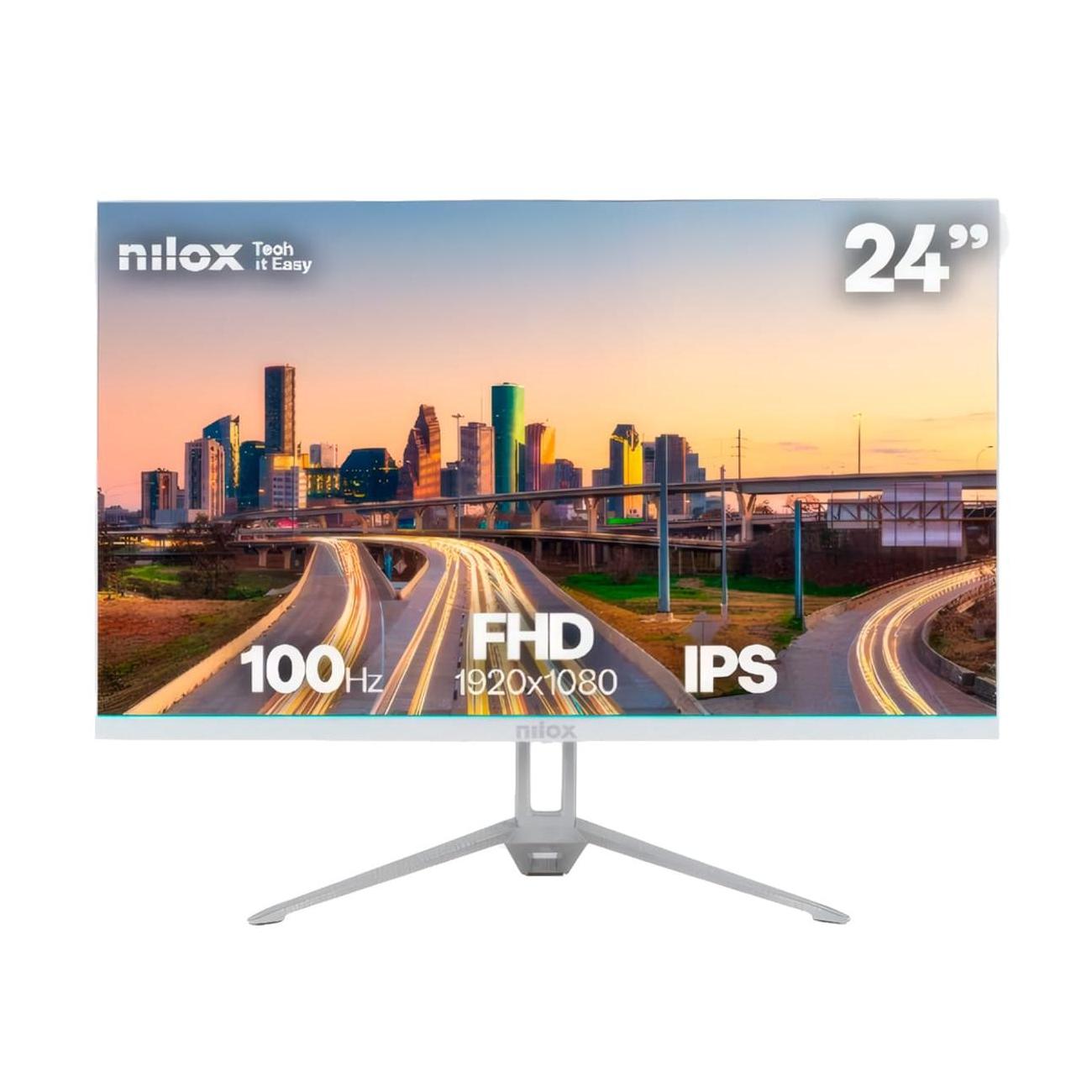 MONITOR NILOX 23,8" NXM24FHD100W IPS 100