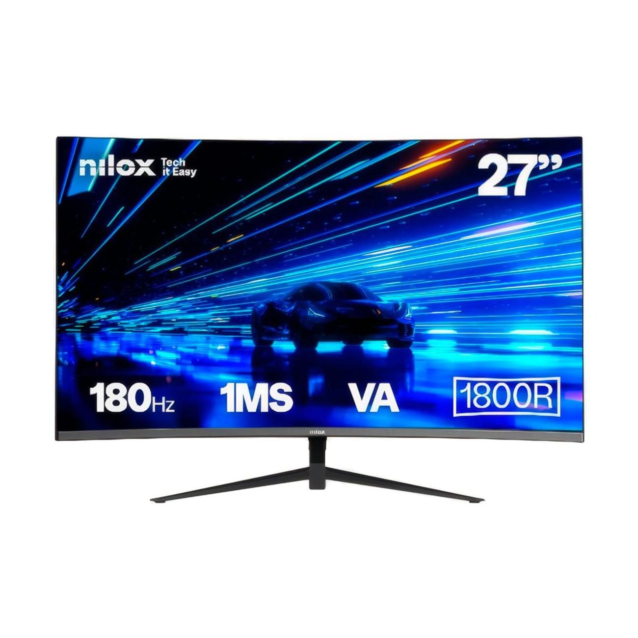 MONITOR NILOX 27" CURVO NXM27FHD18001 18