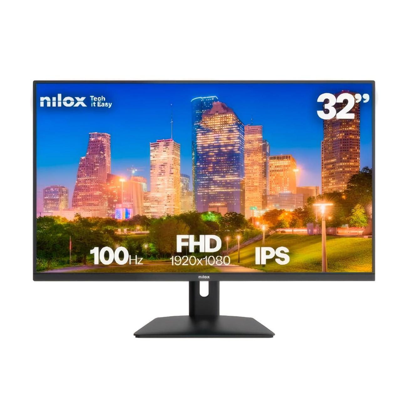 NILOX NXM32FHD1001 NEGRO / MONITOR 32" FULL HD 100 HZ