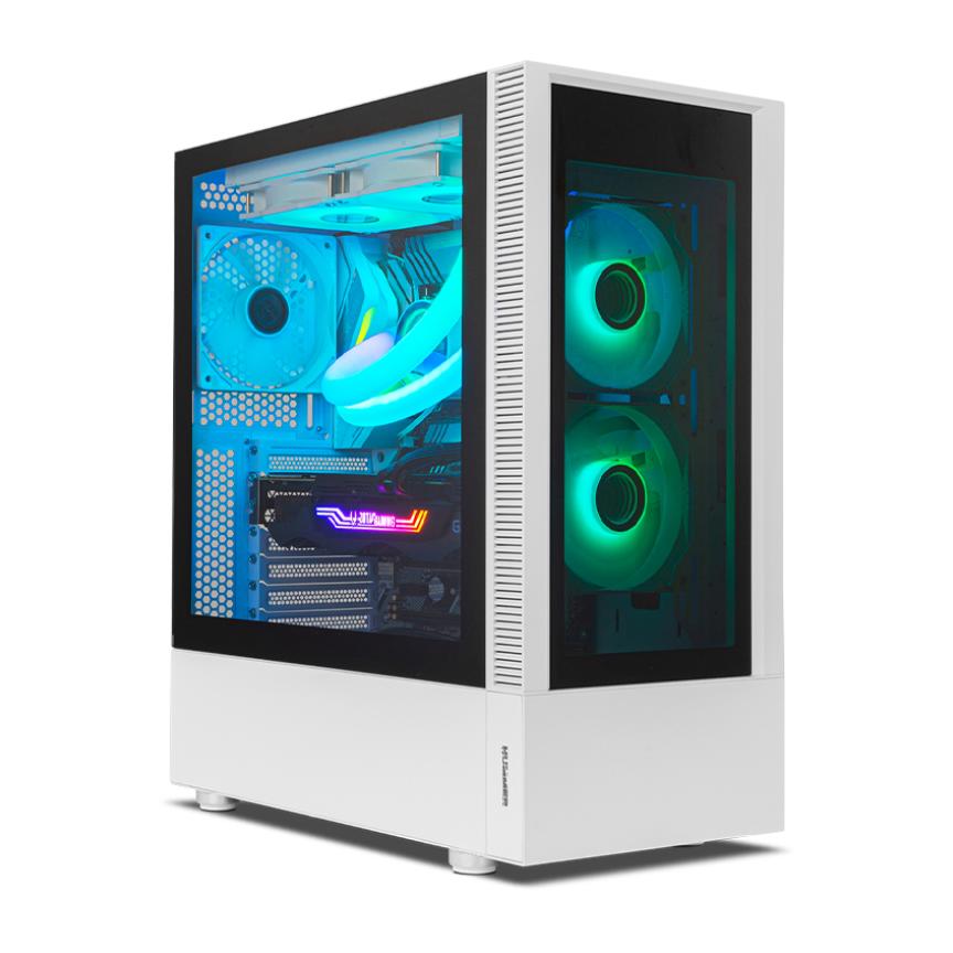 CAJA NOX Semitorre ARGB ATX Nox Hummer Nemesis Blanca