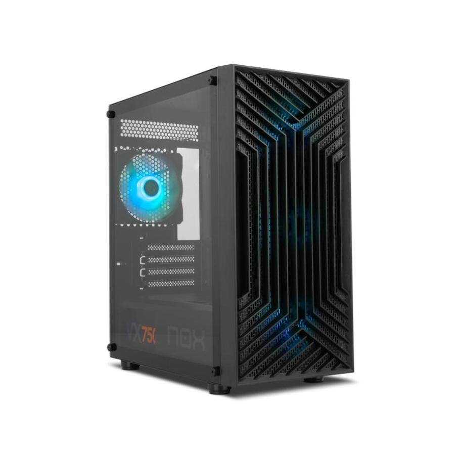 CAJA NOX INFINITY EPSILON RGB M-ATX CHASSIS MINITORRE NEGRO