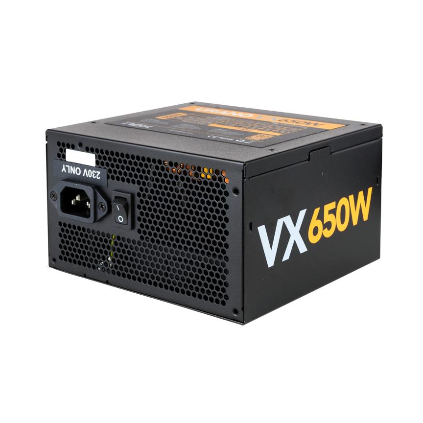 FUENTE ALIMENTACION NOX URANO VX650 650W 80+ BRONZE ATX NEGRO