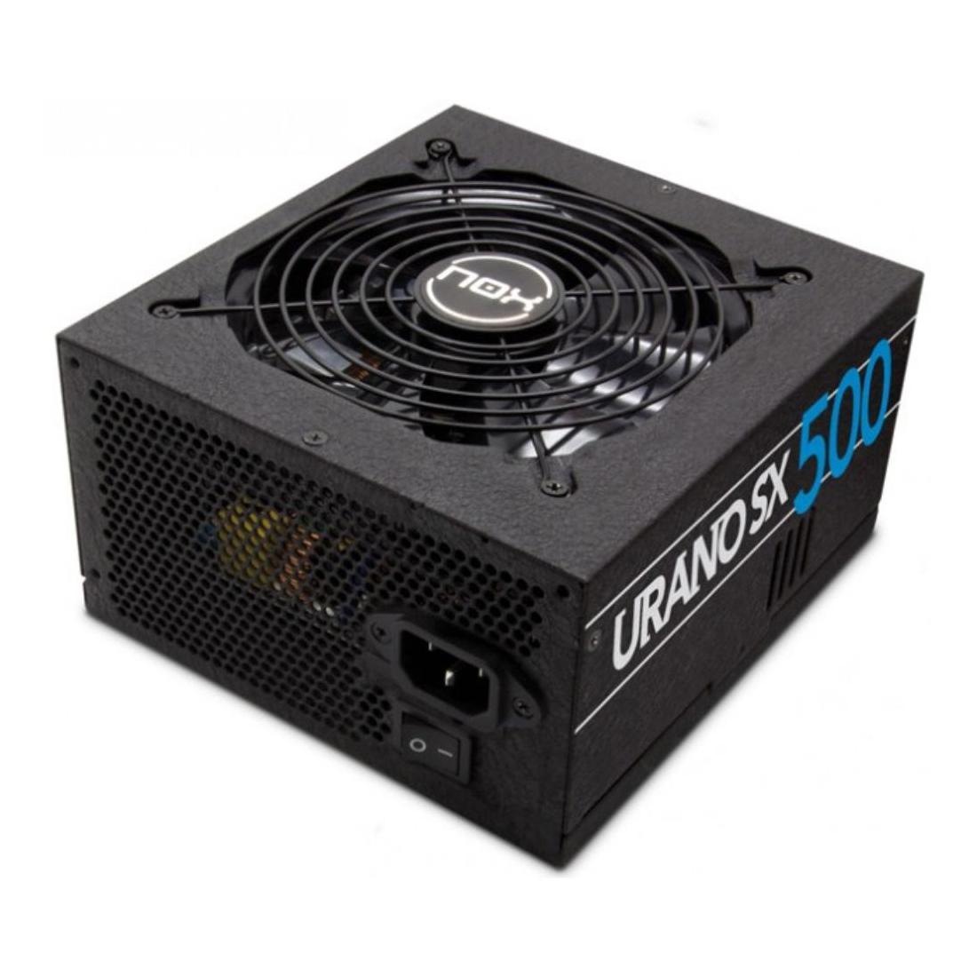 FUENTE ALIMENTACION NOX URANO SX500 500W ATX NEGRO