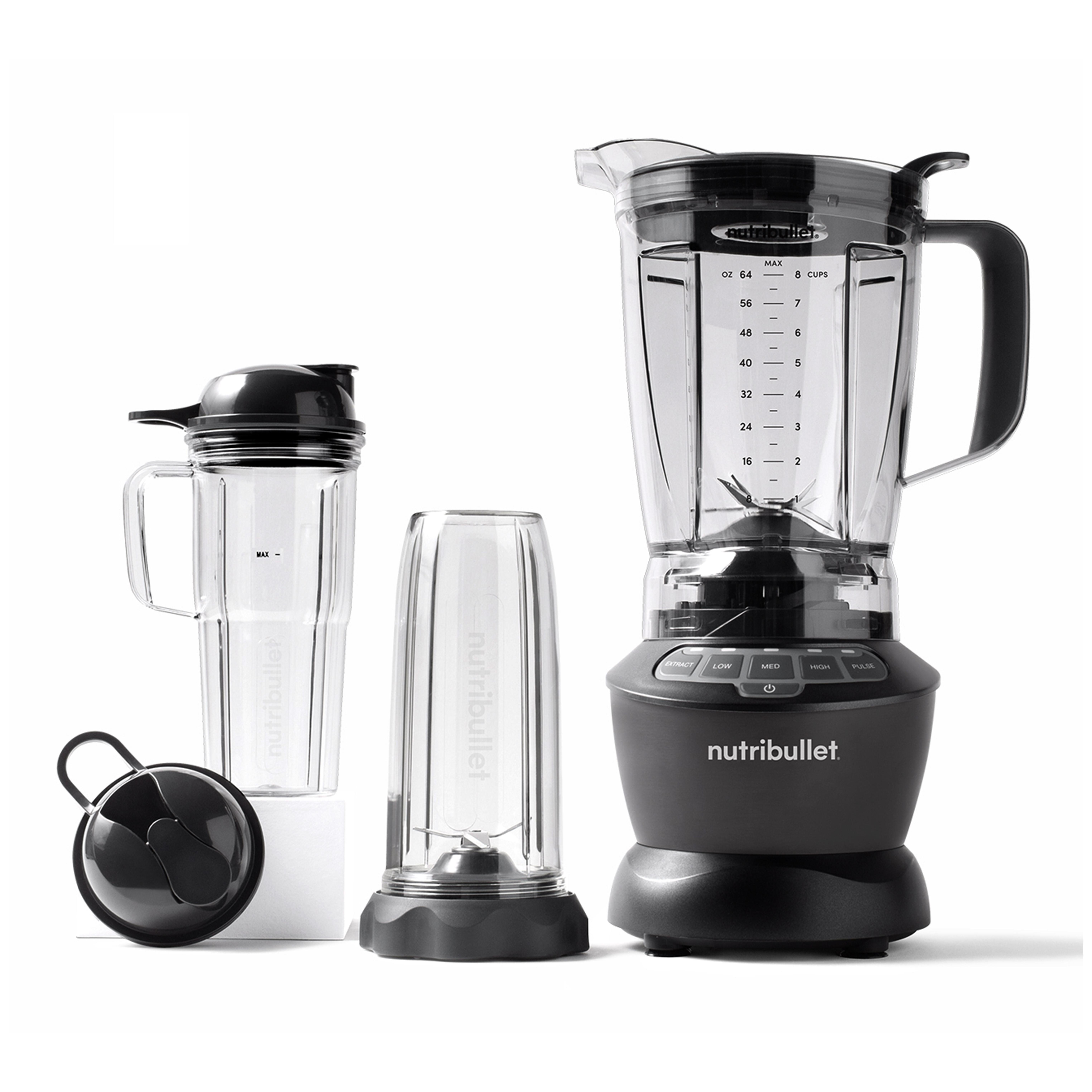 Nutribullet 232032 #28 batidora de vaso braun nbf500dg 1200 w cristal 232032#28