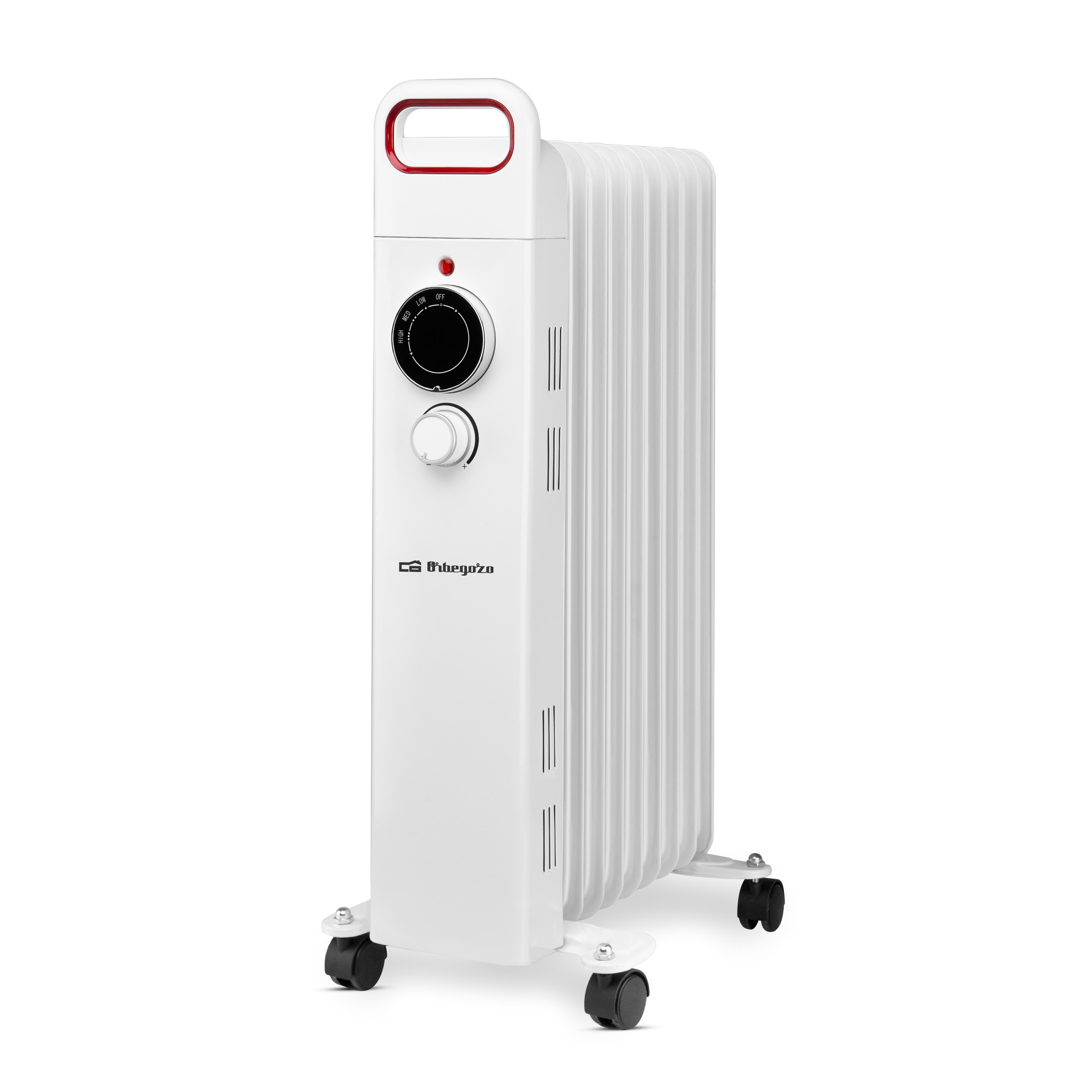 Orbegozo RU2000 radiador de aceite 2000w blanco