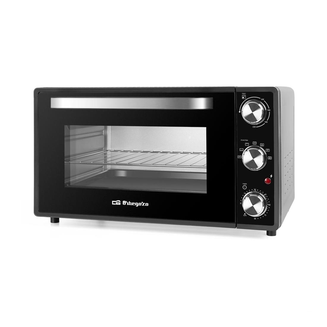 Orbegozo 17657 OR horno de sobremesa hot 386/ 2000w/ capacidad 38l/ negro
