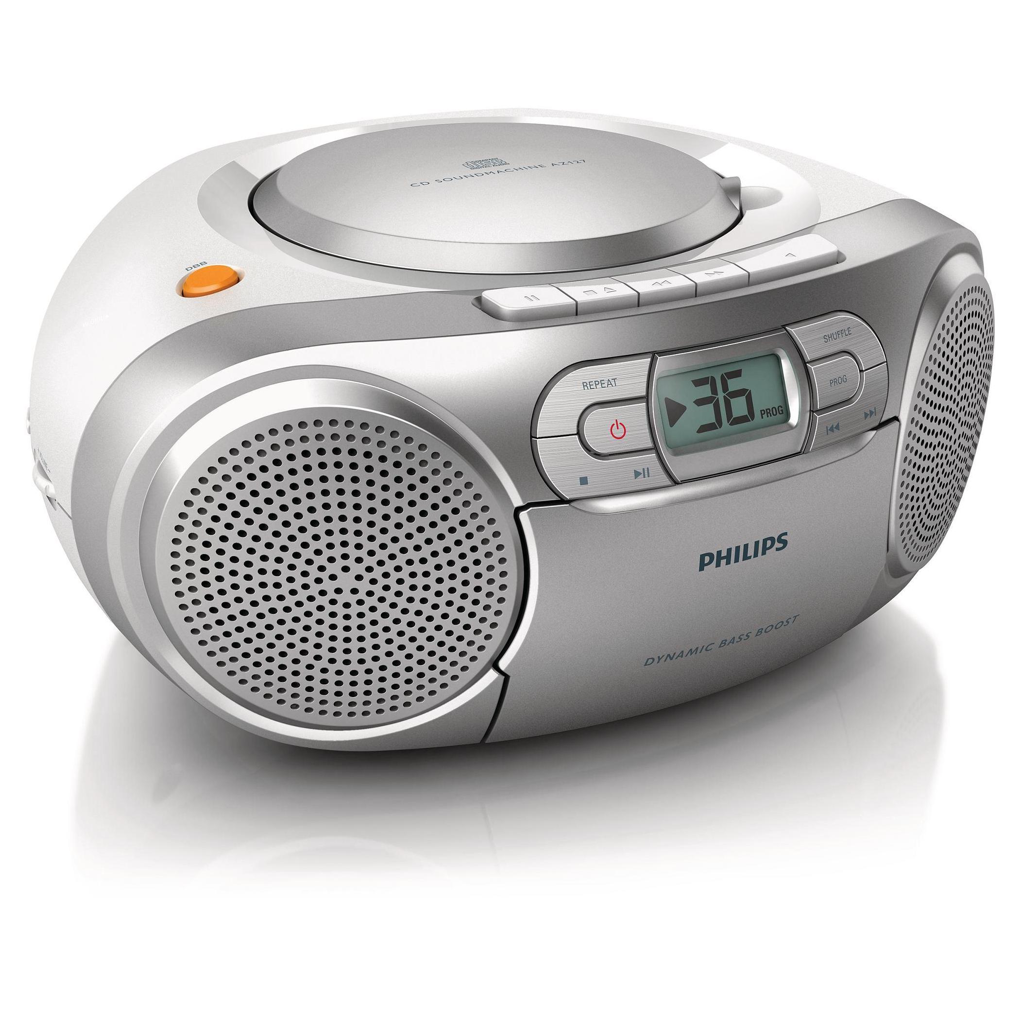RAD/CAS/CD PHILIPS AZ127/12 SILVER