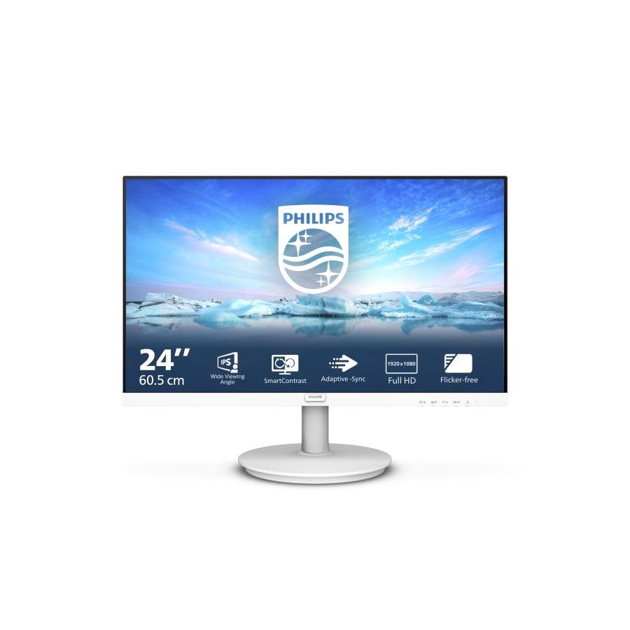 MONITOR PHILIPS 24" LED DISPLAY BLANCO