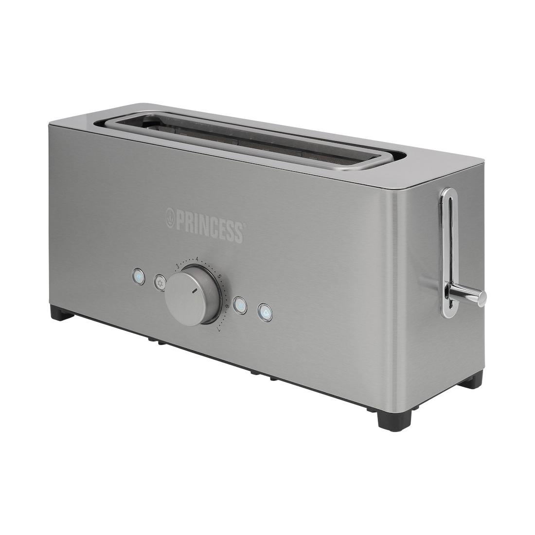TOSTADOR PRINCESS 1 RANURA XLARGA INOX 1