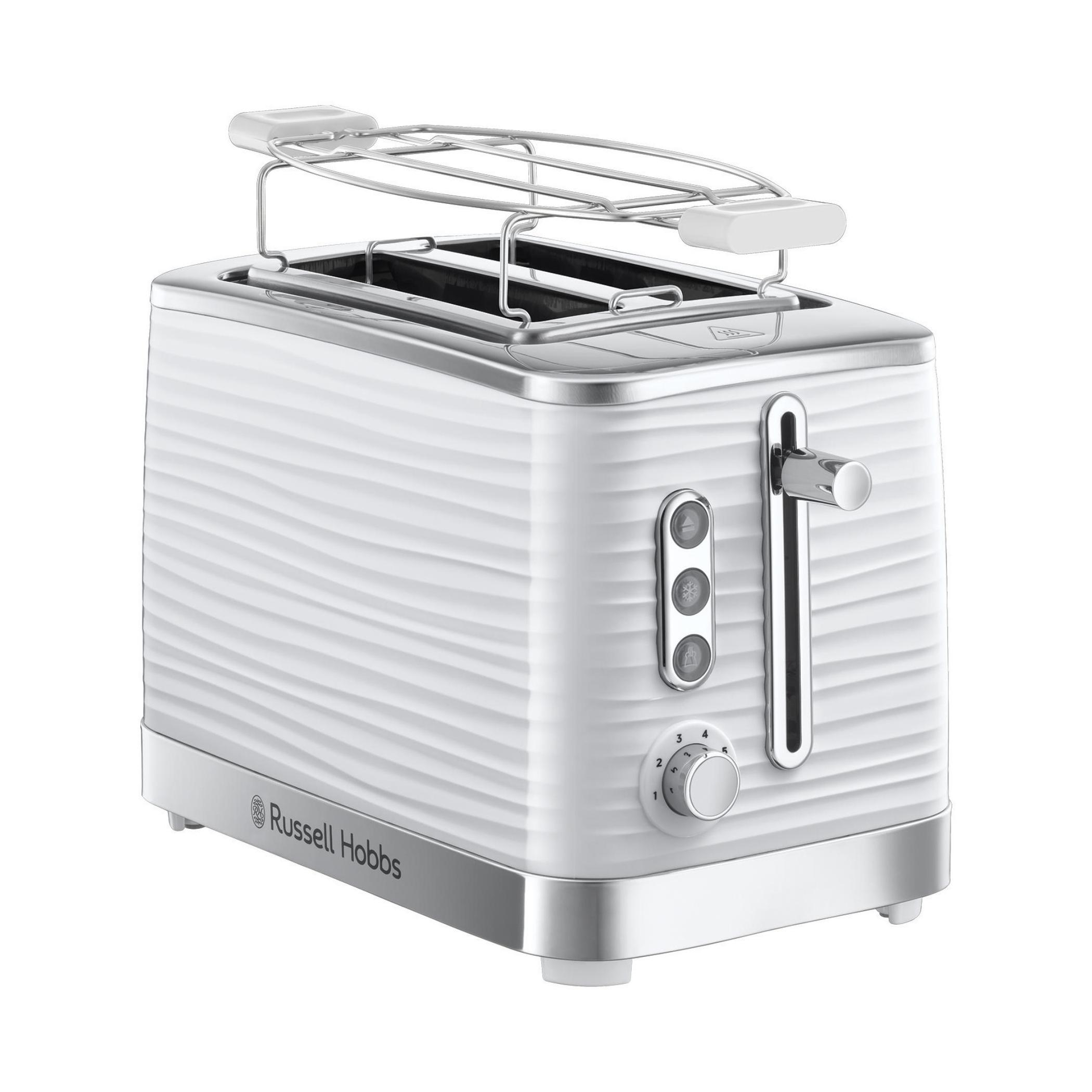 Russell 2437056 tostador inspire blanco 2 ranuras