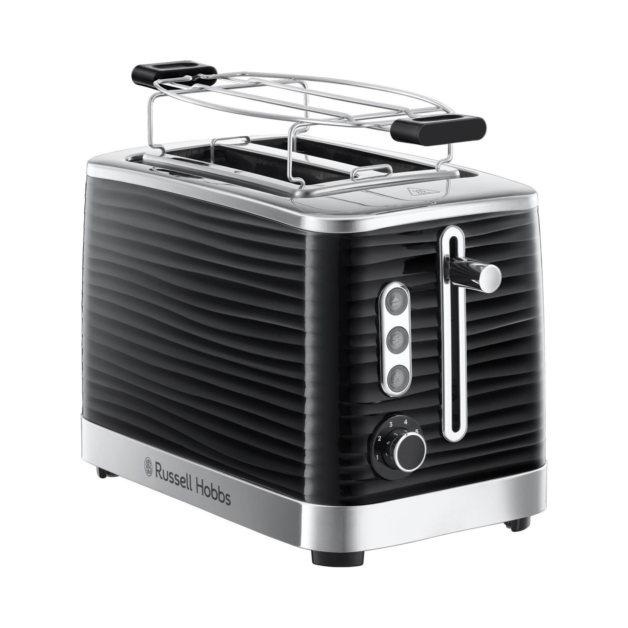 Russell 2437156 tostador inspire negro 2 ranuras
