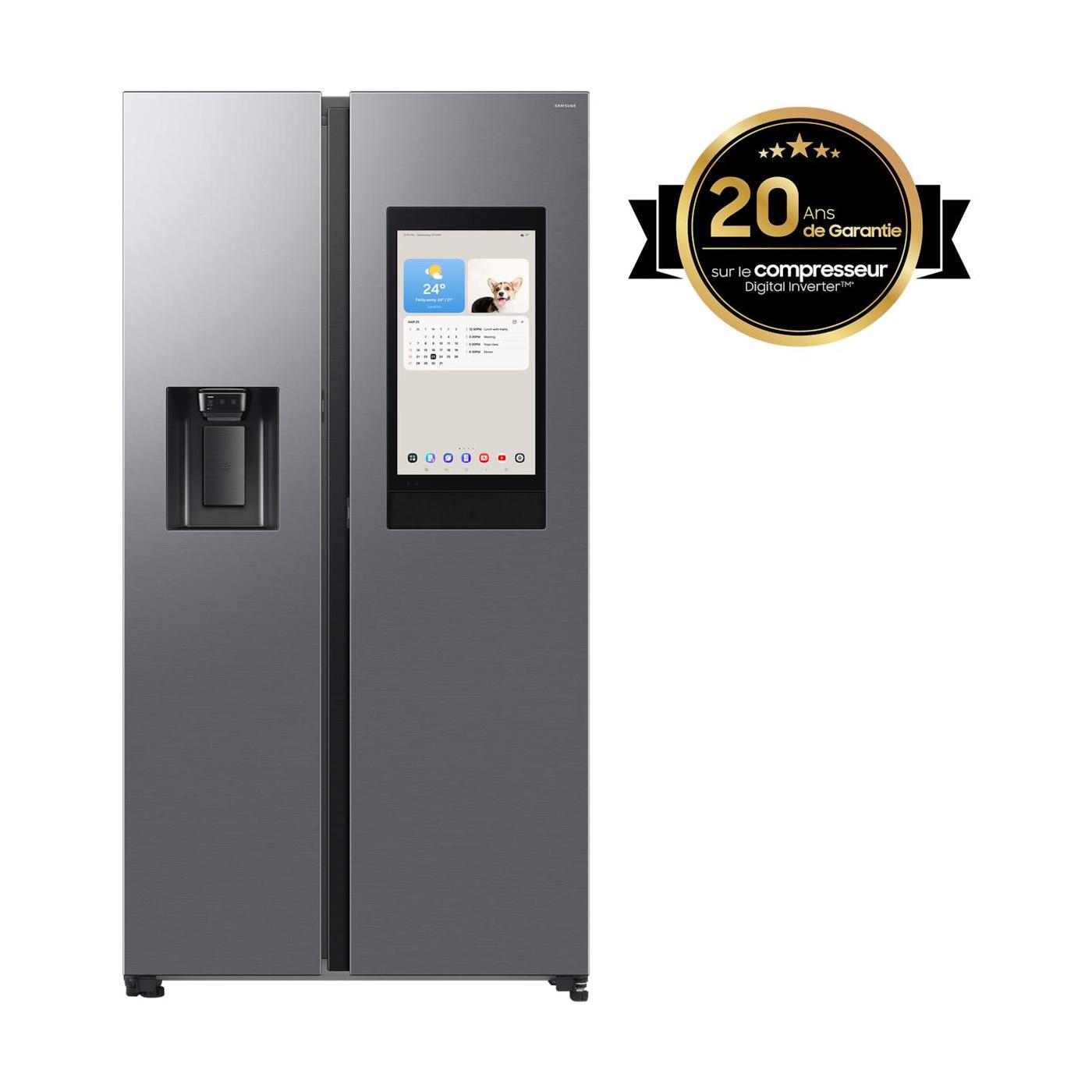 Samsung RS90F66BETEF side by side no frost 178x91 e inox