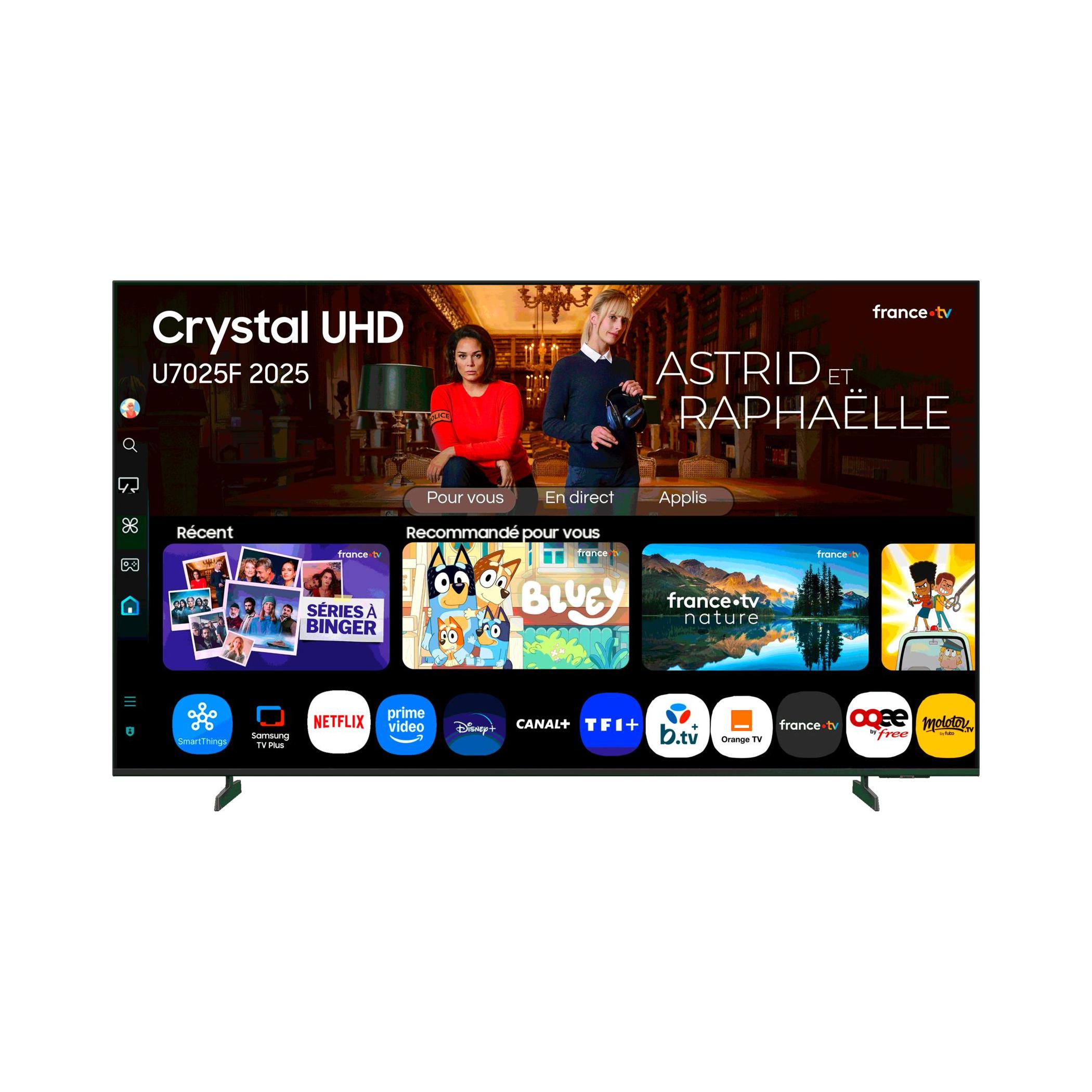 TV SAMSUNG 50" TU50U7025F CRYSTAL UHD SM