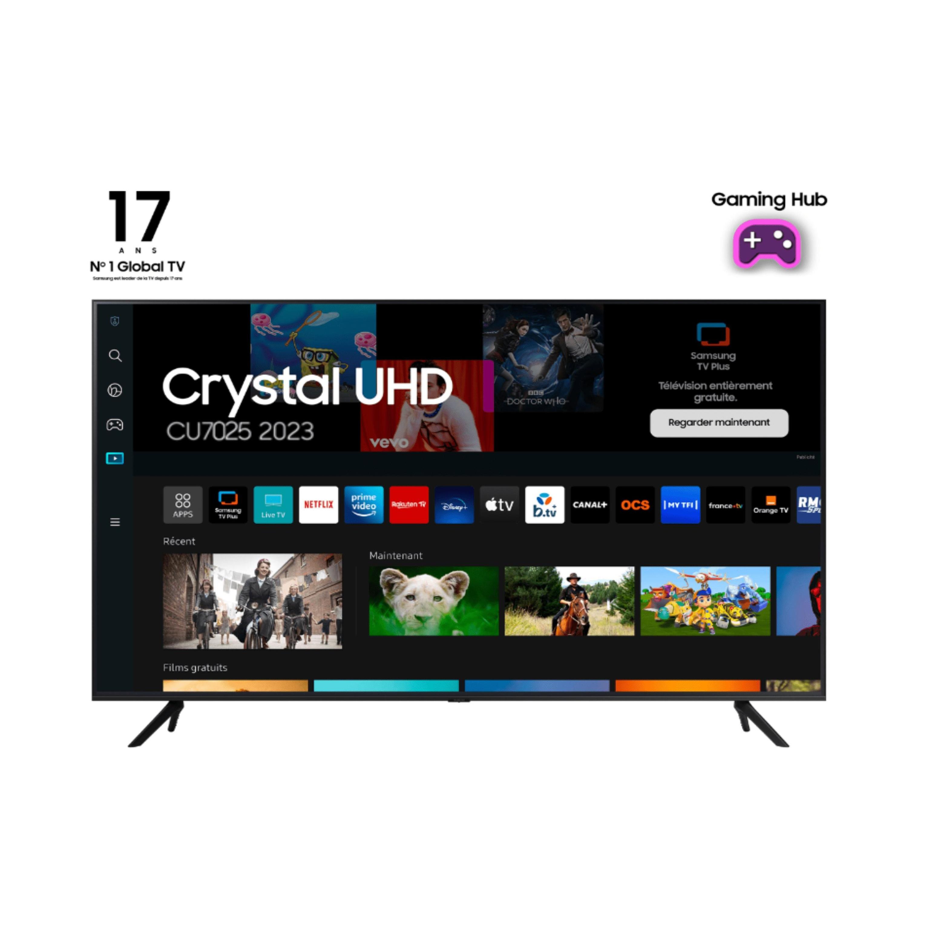 LED CRYSTAL UHD 55" STV SAMSUNG TU55CU70