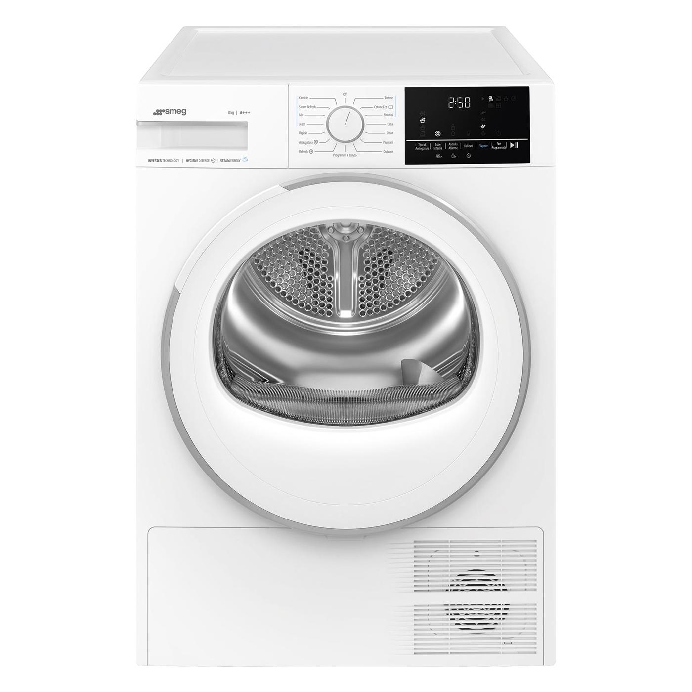 SEC. BOMBA CALOR A+++ SMEG DN83SEES 8KG