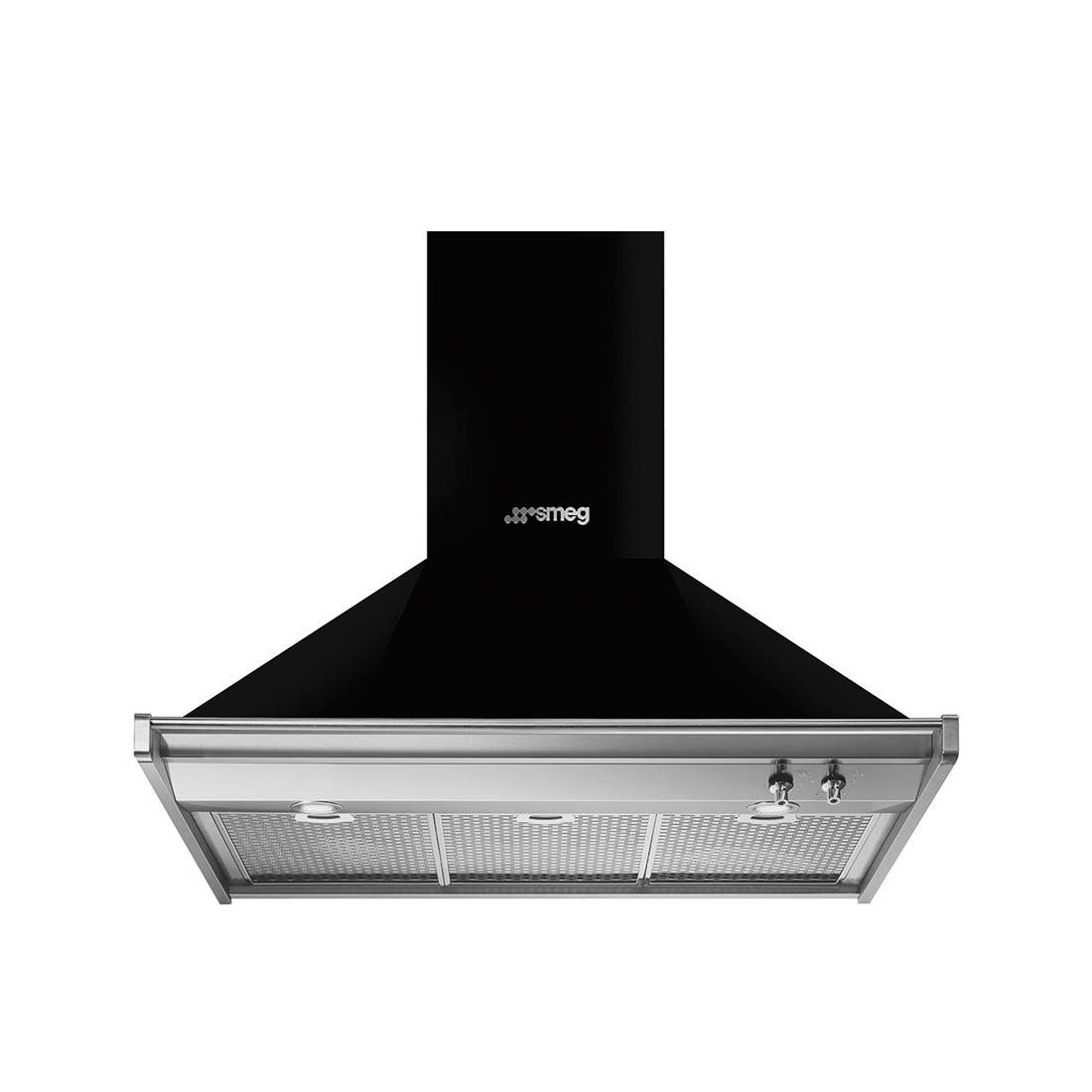 CAMP. DECOR. NEGRA SMEG KD90HNE 90 CM