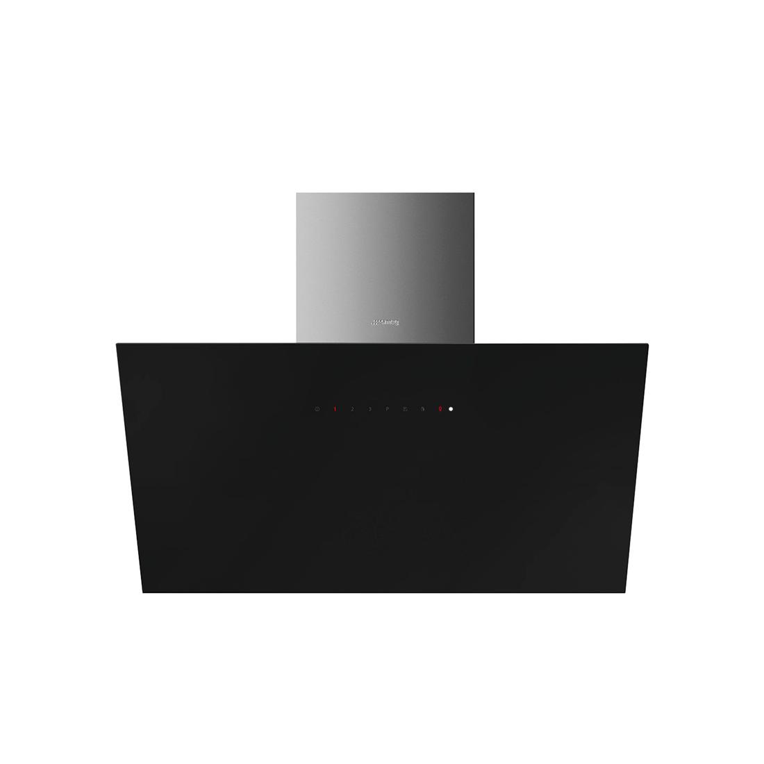 CAMP. PARED NEGRA SMEG KICV90BL 90 CM