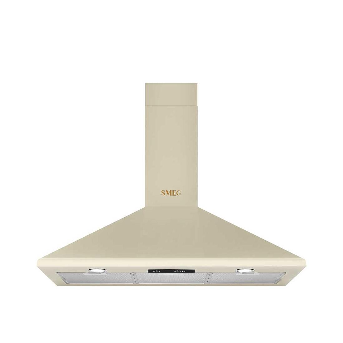 CAMPANA A PARED SMEG KSED95COP CREMA