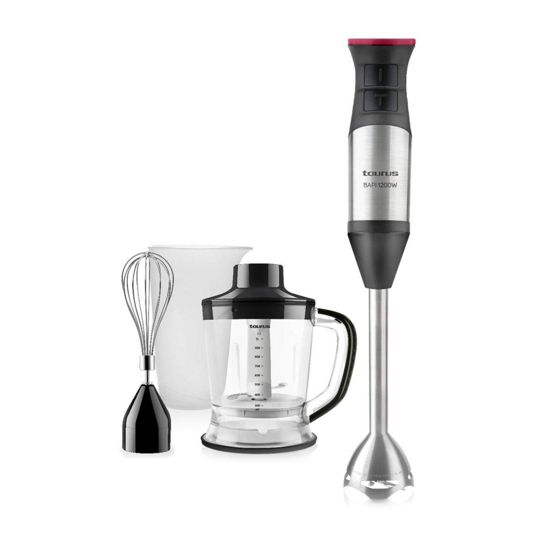 BATIDORA MANO TAURUS 1200 PLUS INOX