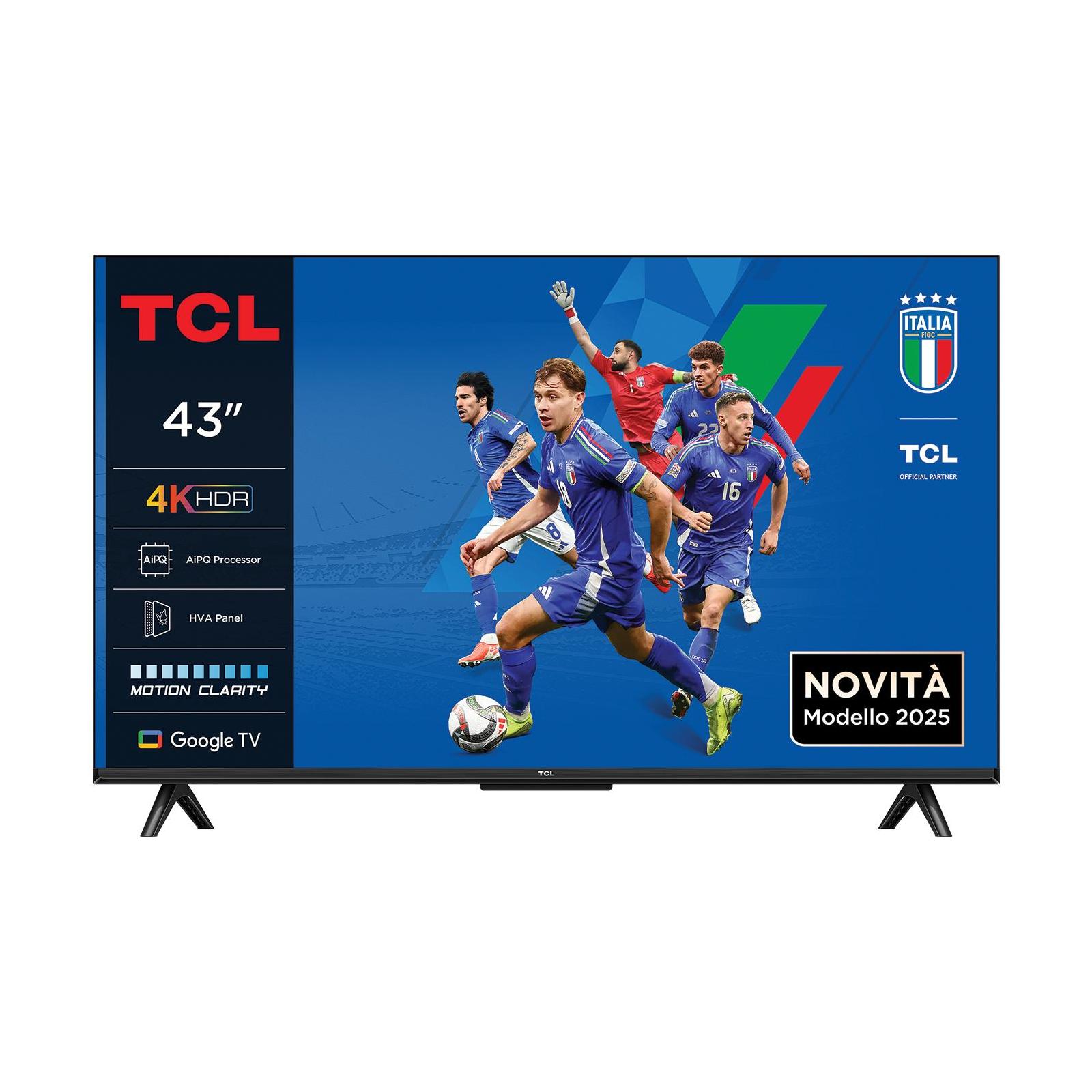 Tcl 43P6K led 43 4k google tv hdr f pulg