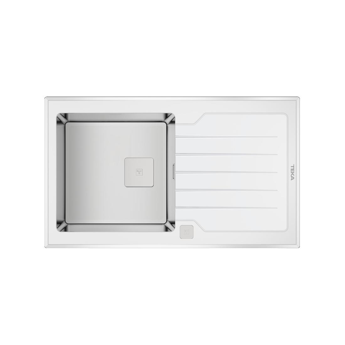 FREGADERO TEKA RS15 1C1E 86 BLANCO