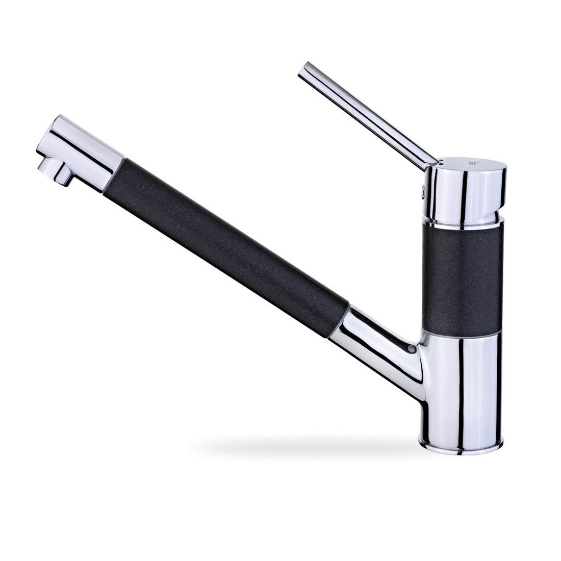 GRIFO TEKA AUK 978 NEGRO METALICO