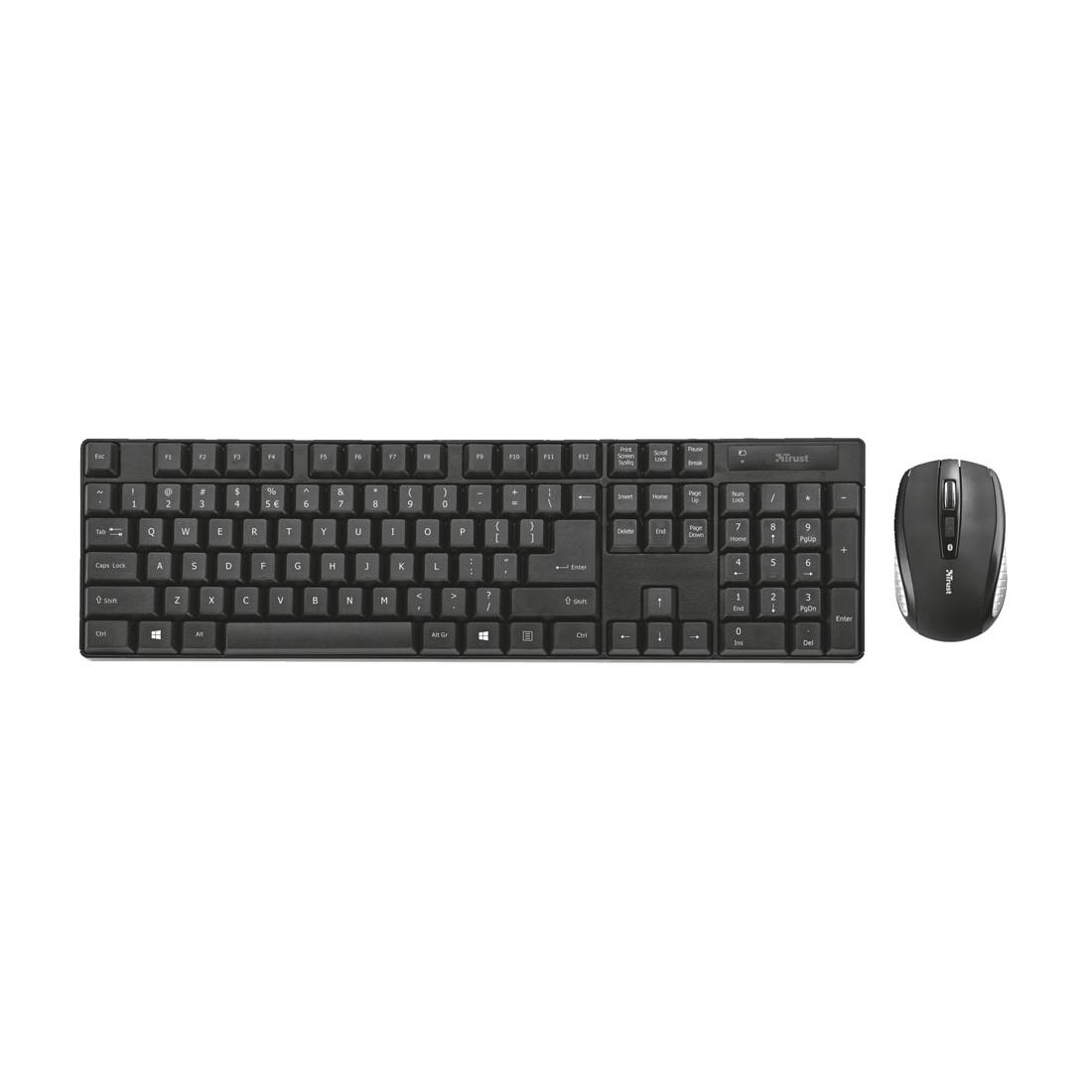 KIT TECLADO Y RATÓN INALÁMBRICOS TRUST X