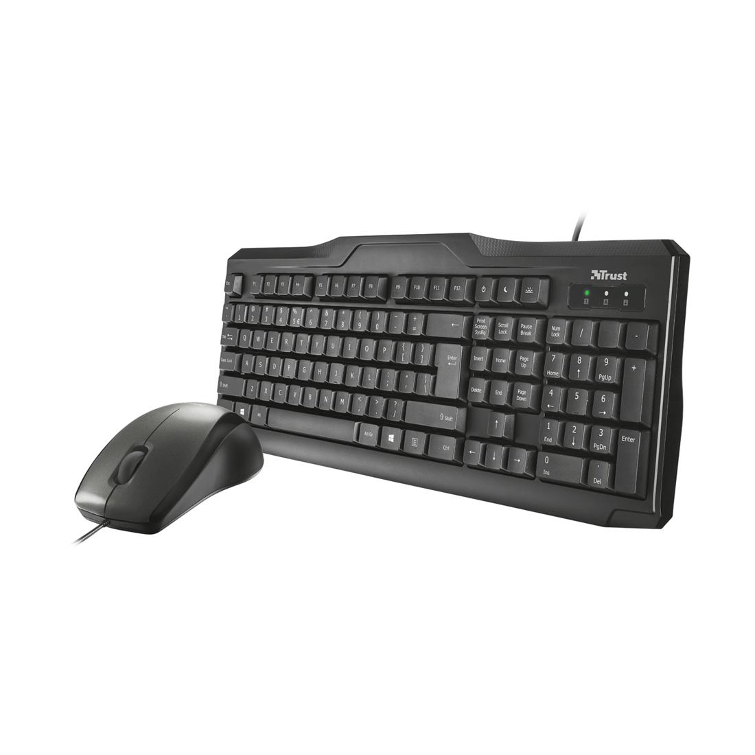 PACK TECLADO/RATÓN CABLE TRUST CLASSIC L