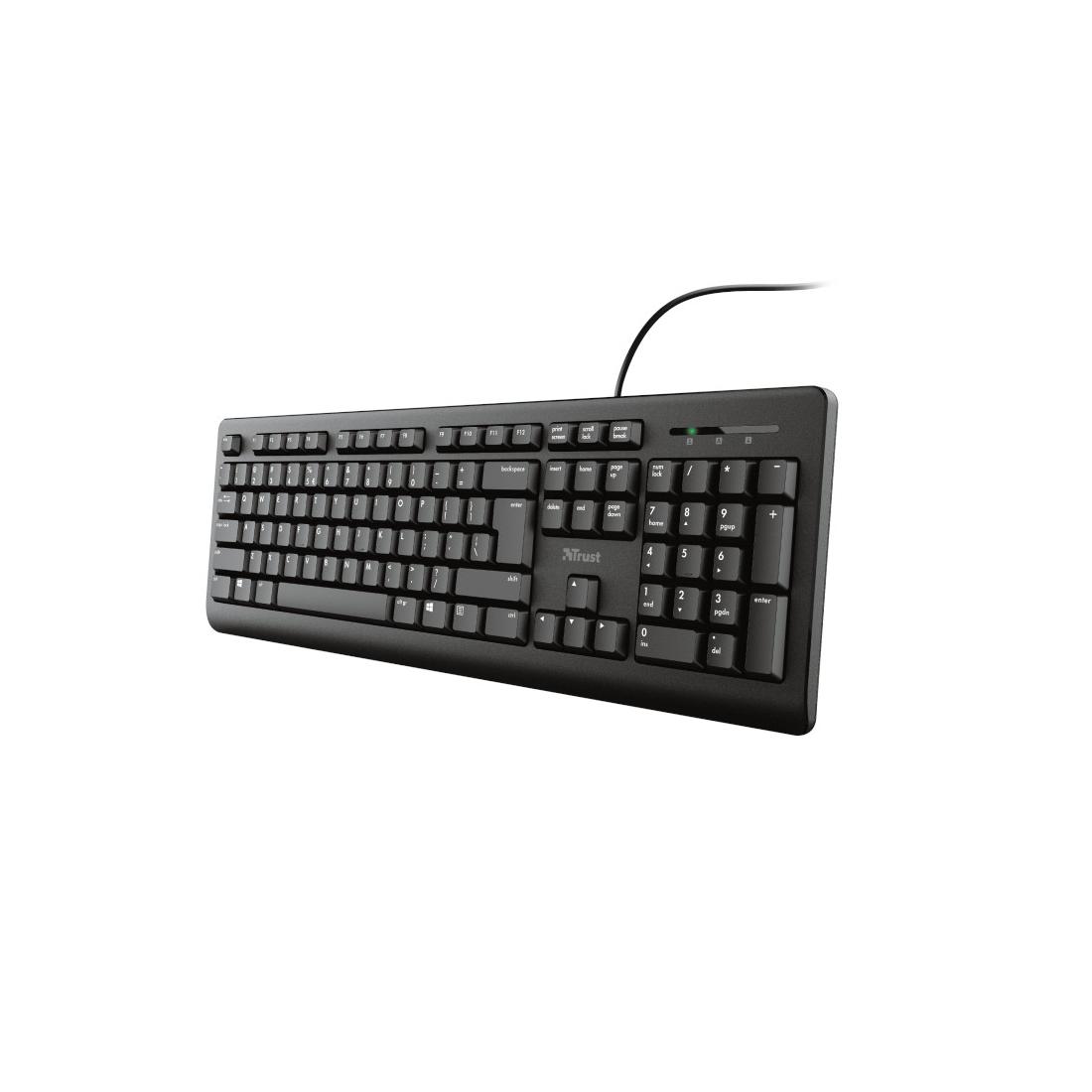 TECLADO CABLE TRUST PRIMO ES