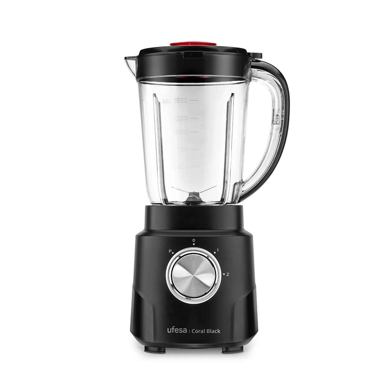 BATIDORA DE VASO UFESA CORAL BLACK 600W
