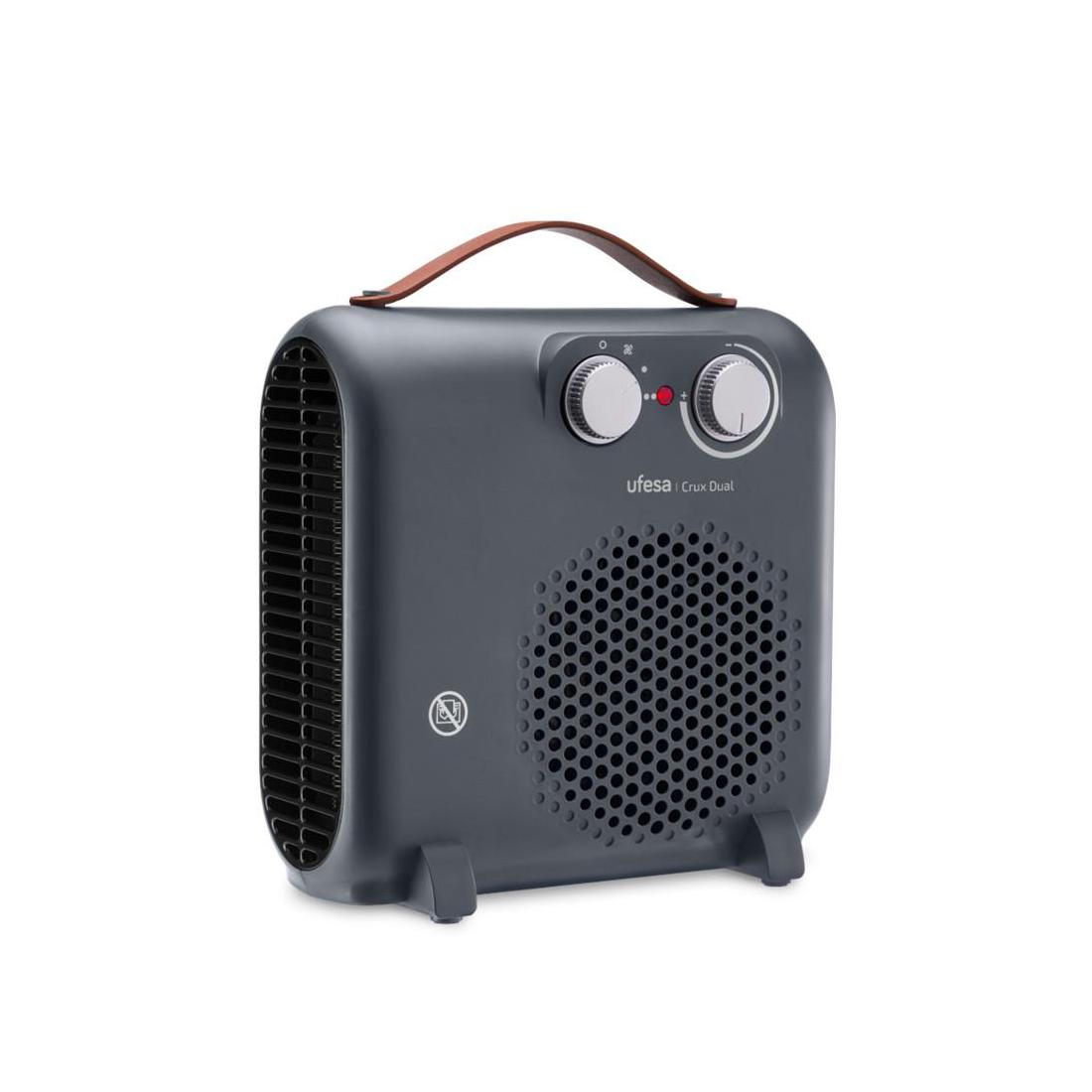 L-CALEFACTOR UFESA CRUX DUAL GREY 2000W
