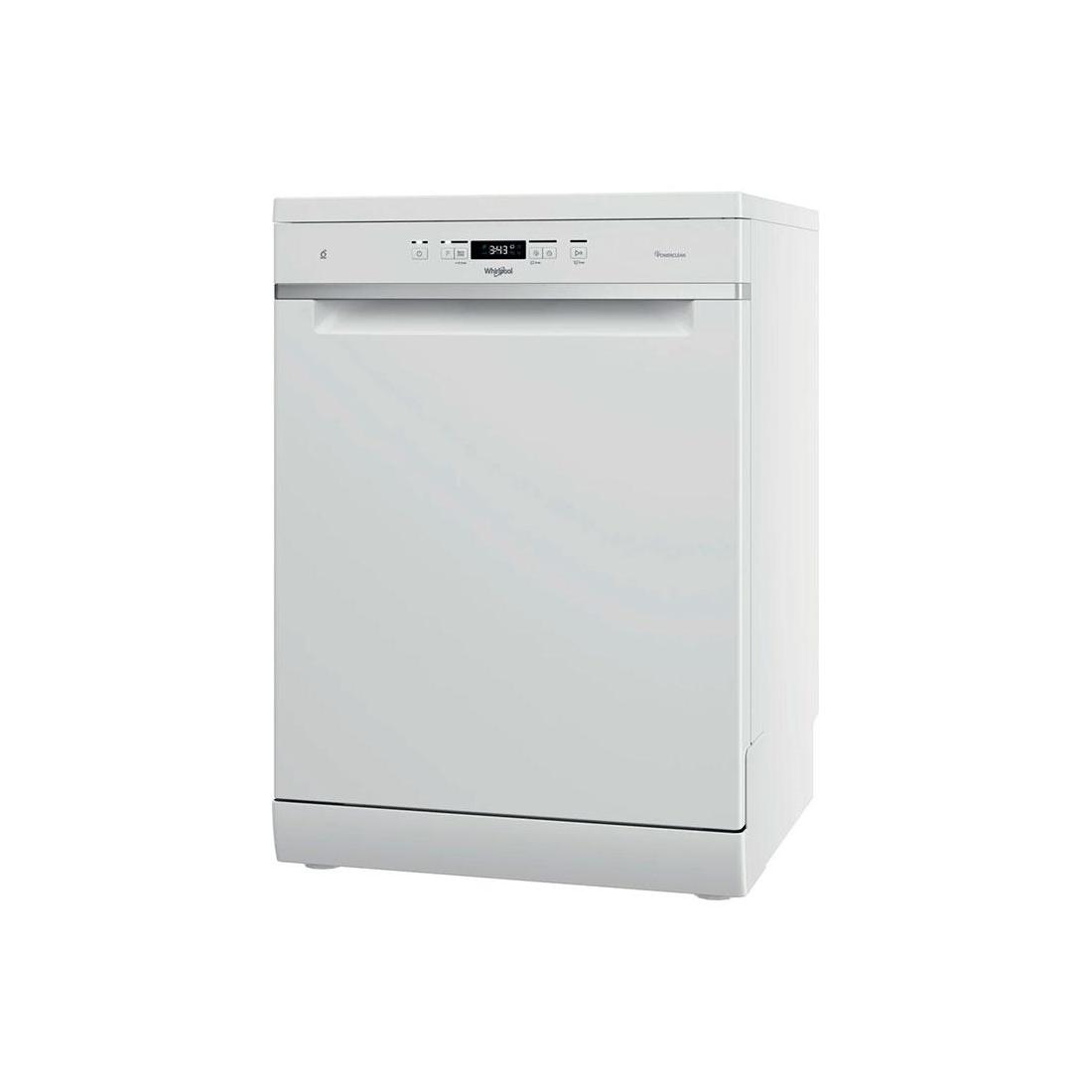 Whirlpool WFC3C42P lavavvajilas de libre instalacion 60cm 14 servicios clase c 8 programas blanco