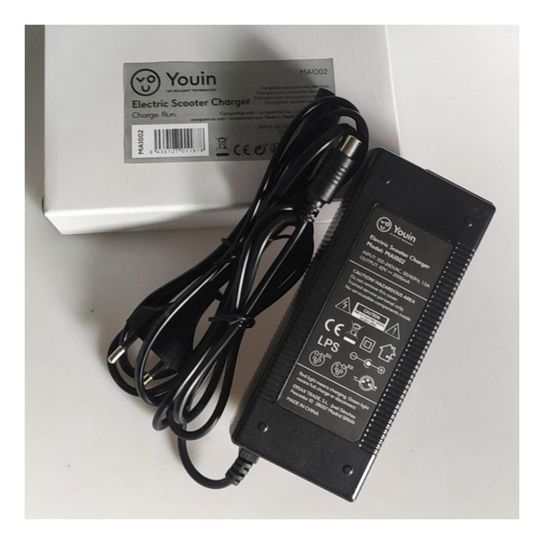 CARGADOR PARA PATINETE ELÉCTRICO YOUIN